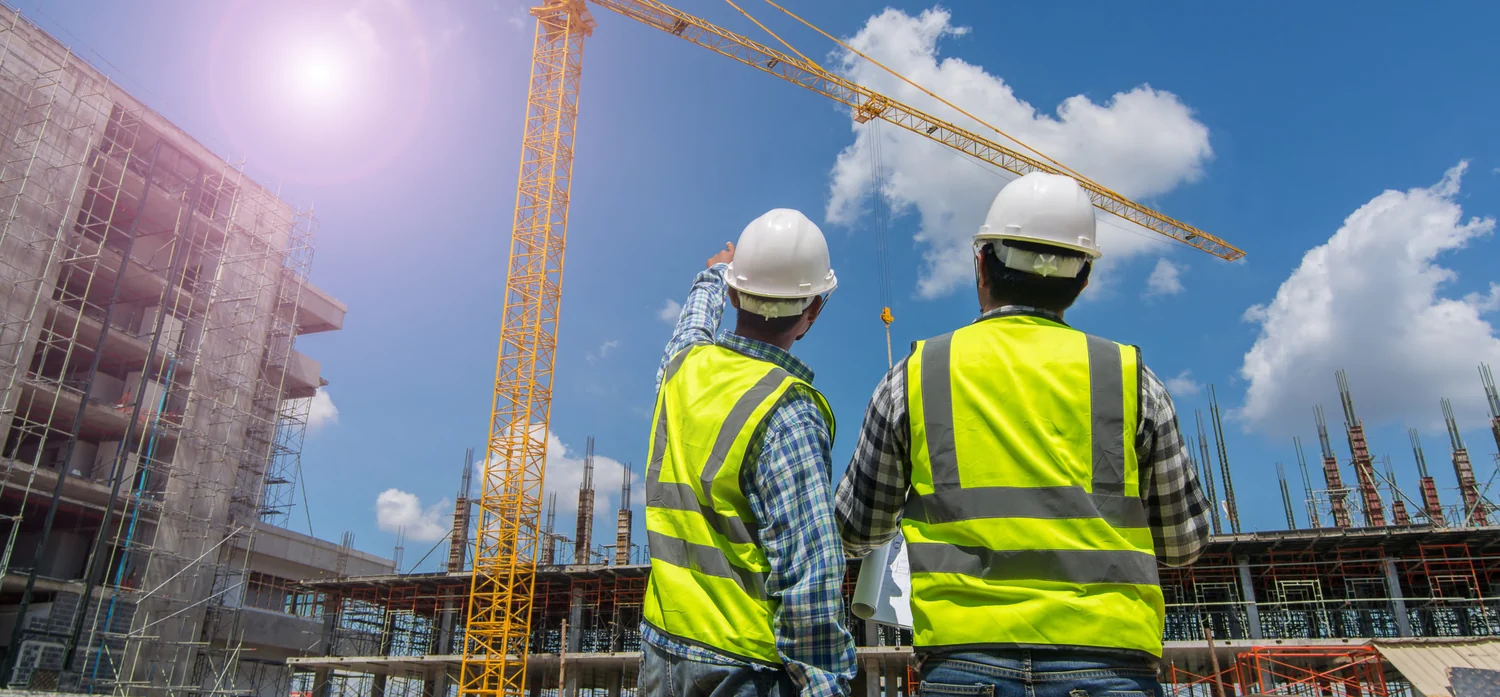 Construction coordination on an active site